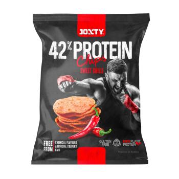 Chipsy proteinové s příchutí sladkého chilli 50 g JOXTY CHIPS