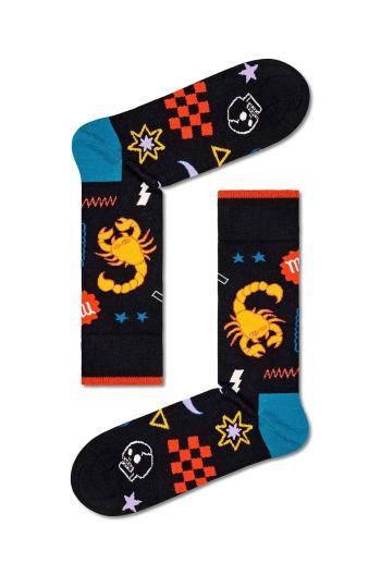 Ponožky Happy Socks Zodiac Scorpio černá barva