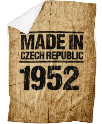 Deka Made In (rok: 1952, Podšití beránkem: ANO)