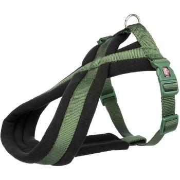 TRIXIE PREMIUM HARNESS S-M Postroj, tmavě zelená, velikost