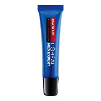 L'Oréal Paris Men Expert Power Age Revitalising Eye Care 15 ml oční krém pro muže proti vráskám; na otoky a kruhy pod očima; na dehydratovanou pleť