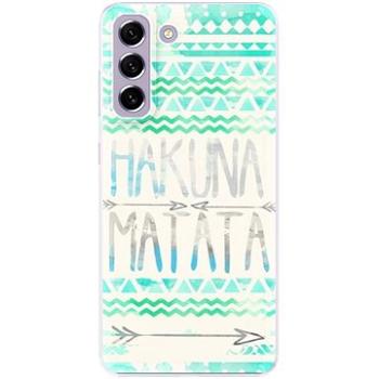 iSaprio Hakuna Matata Green pro Samsung Galaxy S21 FE 5G (hakug-TPU3-S21FE)