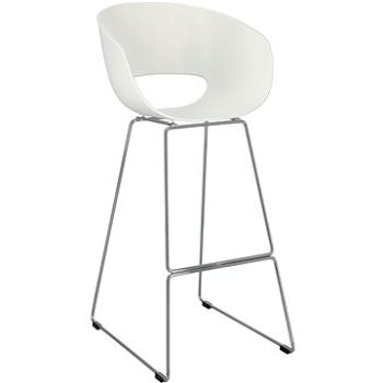 Barová židle Shell bílá (IAI-1016)