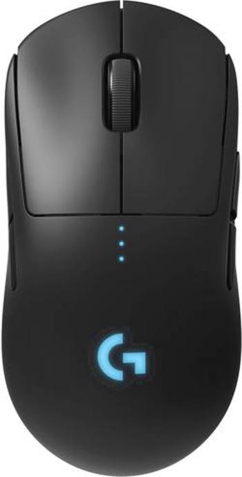 Optická herní myš Logitech G Pro 910-005273, s podsvícením, výměnné boční díly, odnímatelný kabel, černá