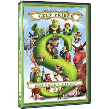 Shrek: Celý příběh - Kolekce 1-4 (4DVD) - DVD (U00795)