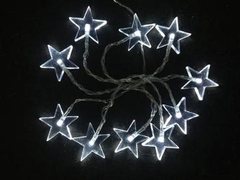 Řetěz vánoční SOLIGHT 1V52-W hvězdy