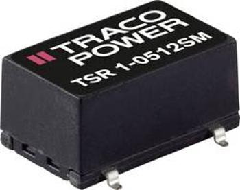 DC/DC měnič napětí, SMD TracoPower TSRN 1-2450SM, 12 V/DC, 5 V/DC, 1000 mA, Počet výstupů 1 x