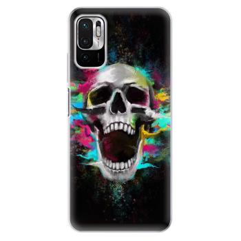 Odolné silikonové pouzdro iSaprio - Skull in Colors - Xiaomi Redmi Note 10 5G