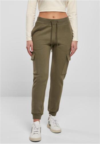 Urban Classics Ladies Cargo Sweat Pants olive - XL