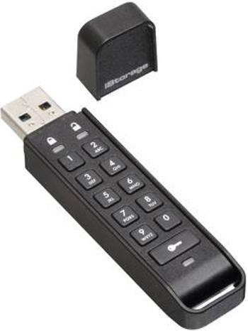 USB flash disk iStorage datAshur® Personal2 IS-FL-DAP3-B-32, 32 GB, USB 3.2 Gen 1 (USB 3.0), černá