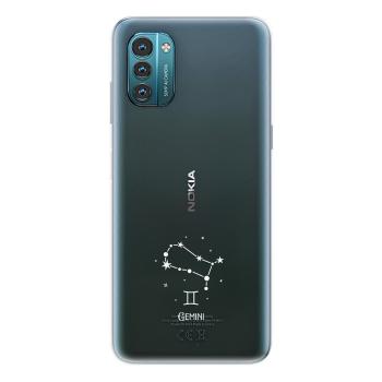 Odolné silikonové pouzdro iSaprio - čiré - Blíženci - Nokia G11 / G21