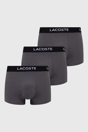 Boxerky Lacoste 3-pack pánské, tmavomodrá barva