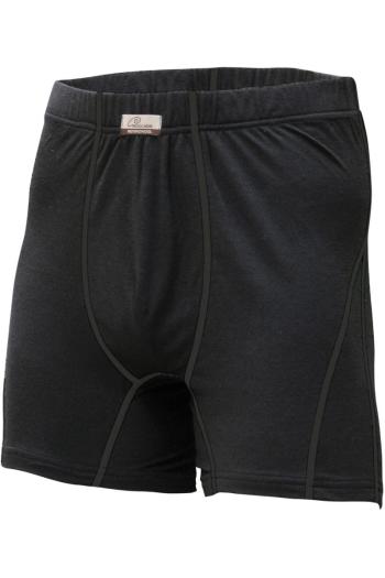 Lasting NICO 9090 černá vlněné Merino boxerky Velikost: M