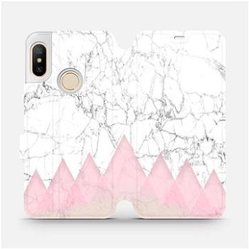 Flipové pouzdro na mobil Xiaomi Mi A2 Lite - MX02S Mramor triangle (5903516006939)