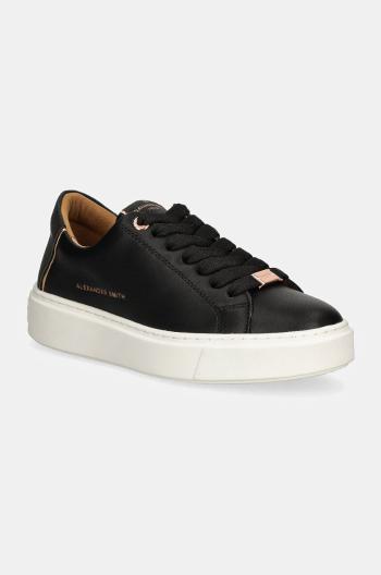 Sneakers boty Alexander Smith London černá barva, ALBALDW8290BLK