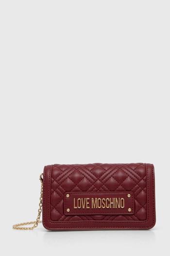 Kabelka Love Moschino červená barva, JC5681PP1LLA0000