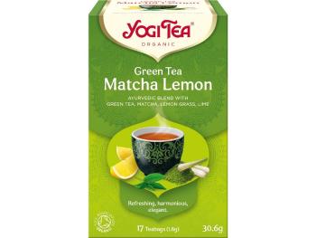Yogi Tea Bio Zelený čaj Matcha Citrón sáčky 17 x 1.8 g