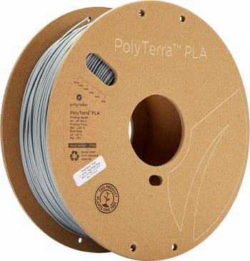 Polymaker PolyTerra PLA Filament 1,75 mm 1 kg Fossil Grey