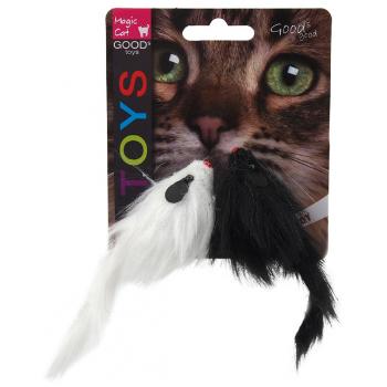 Hračka Magic Cat myš plyšová chrastící 11cm 2ks