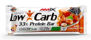 Amix Low-Carb 33% Protein Bar, Nougat-Caramel Praline, 60 g