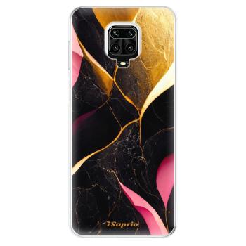 Odolné silikonové pouzdro iSaprio - Gold Pink Marble - Xiaomi Redmi Note 9 Pro / Note 9S