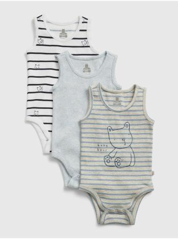 Barevné baby body olx tnk bs lt blue heather 12-18m, 3ks