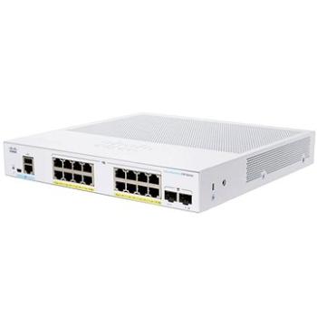 CISCO CBS250 Smart 16-port GE, PoE, 2x1G SFP (CBS250-16P-2G-EU)