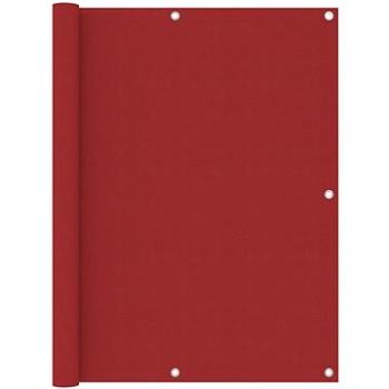Balkónová zástěna červená 120×500 cm oxfordská látka 135042 (135042)