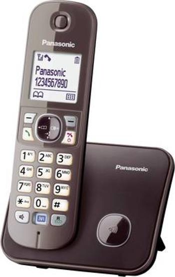 Bezdrátový analogový telefon Panasonic KX-TG6811, mocca