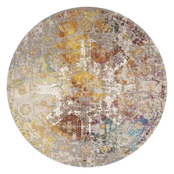 Festival koberce Kusový koberec Picasso K11597-01 Feraghan kruh - 133x133 (průměr) kruh cm Vícebarevná