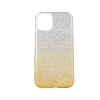 TopQ iPhone 11 glitter stříbrno-oranžové 48652 (Sun-48652)