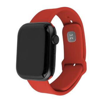 FIXED Set silikonových řemínků Silicone Sporty Strap pro Apple Watch 38/40/41mm FIXSST2-436-RD, červený