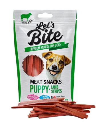 BRIT let's meat snacks PUPPY lamb stripes - 3x80g