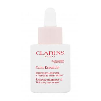 Clarins Calm-Essentiel Restoring Treatment Oil 30 ml pleťové sérum W na všechny typy pleti; na citlivou a podrážděnou pleť; na dehydratovanou pleť