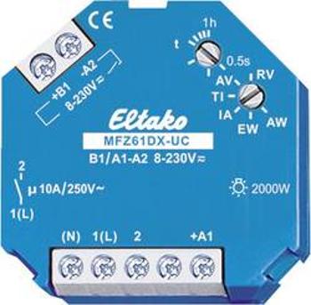 Multifunkční časové relé Eltako MFZ61DX-UC, 230 V, čas.rozsah: 0.5 s - 1 h, 1 spínací kontakt 1 ks