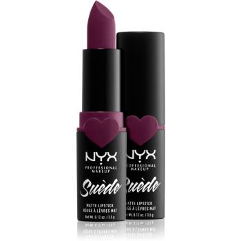 NYX Professional Makeup Suede Matte Lipstick matná rtěnka odstín 10 Girl, Bye 3.5 g