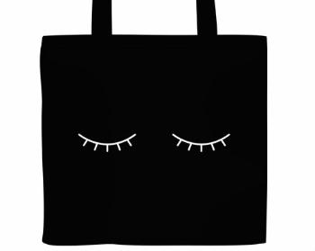 Plátěná nákupní taška sleepy eyes