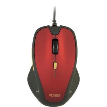 YENKEE YMS 1010RD Myš USB Dakar Red, 45009478