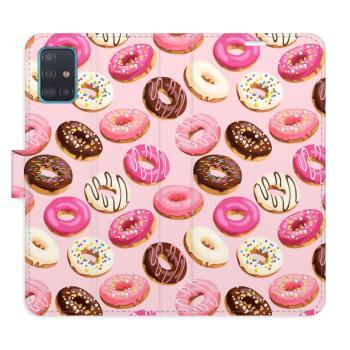 Flipové pouzdro iSaprio - Donuts Pattern 03 - Samsung Galaxy A51