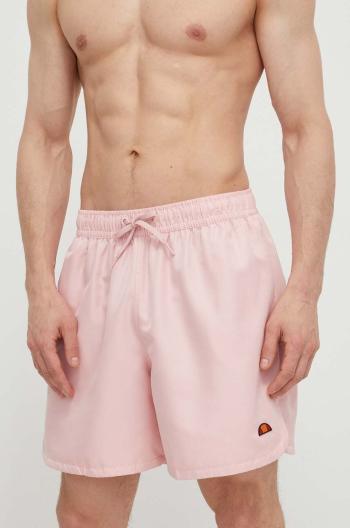 Koupací kraťasy Ellesse Eames Swimshort pánské, růžová barva, SHV20124