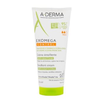 A-Derma Exomega Control Rich Emollient Cream 200 ml tělový krém unisex na atopickou pleť