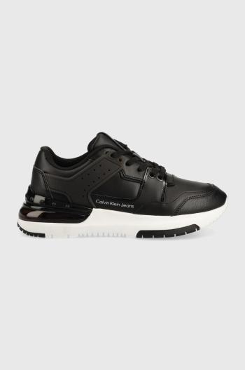 Sneakers boty Calvin Klein Jeans Sporty Runner Comfair Laceup černá barva