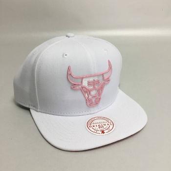 Mitchell & Ness snapback Chicago Bulls Summer Suede Snapback white - UNI