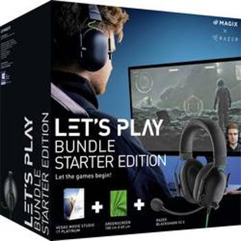 Magix Let´s Play Bundle - Starter Ediition plná verze, 1 licence Windows střih videa