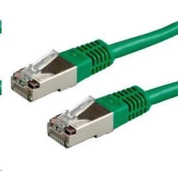 XtendLan patch kabel Cat6A, SFTP, LS0H - 0, 3m, zelený (prodej po 10 ks)