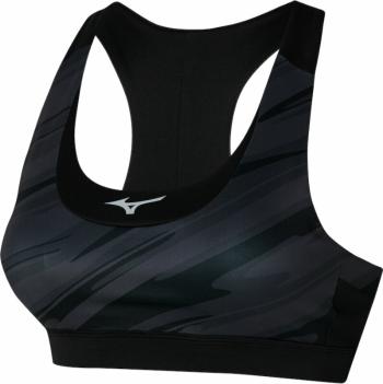 Mizuno Alpha Graphic Bra Black XS Běžecká podprsenka