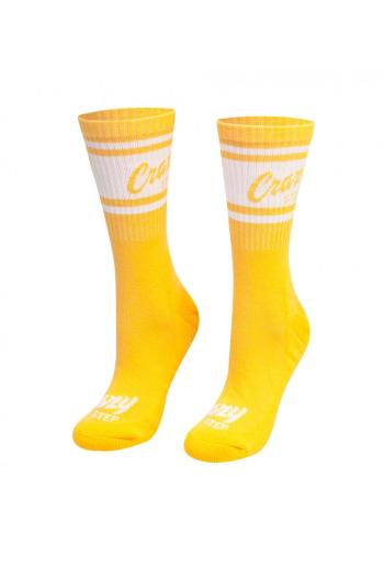 Žluté vysoké sportovní ponožky