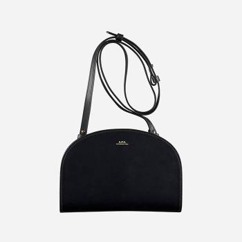 A.P.C. Clutch Demi Lune PXAWV-F61596 BLACK