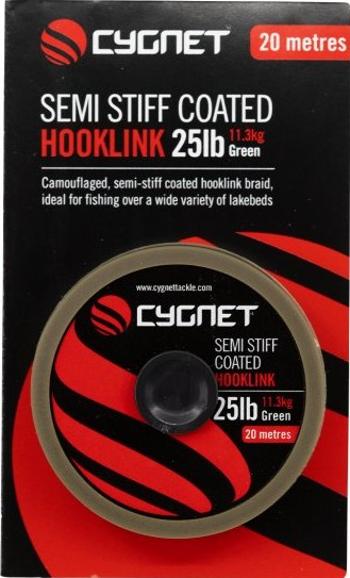 Cygnet návazcová šňůra semi stiff coated hooklink 20 m - 25 lb 11,3 kg