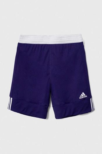 Oboustranné tréninkové šortky adidas Performance 3G Speed Reversible fialová barva, DY6599